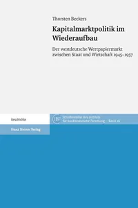 Kapitalmarktpolitik im Wiederaufbau_cover