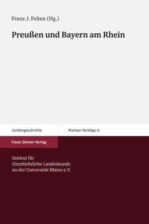 Preußen und Bayern am Rhein