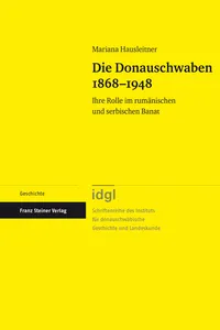 Die Donauschwaben 1868–1948_cover