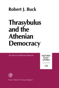 Thrasybulus and the Athenian Democracy_cover