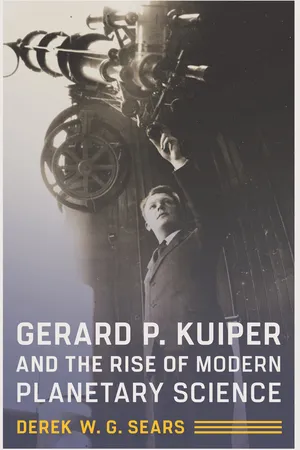 Gerard P. Kuiper and the Rise of Modern Planetary Science