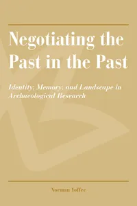 Negotiating the Past in the Past_cover
