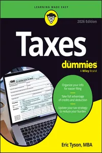Taxes For Dummies, 2026 Edition_cover