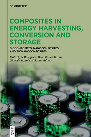 Composites in Energy Harvesting, Conversion and Storage