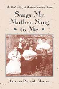 Songs My Mother Sang to Me_cover