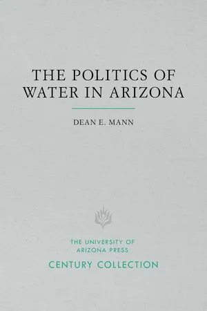 The Politics of Water in Arizona