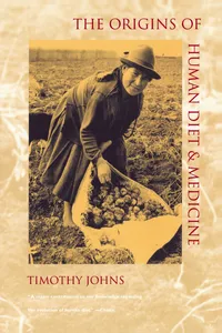 The Origins of Human Diet and Medicine_cover