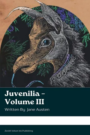 Juvenilia β Volume III