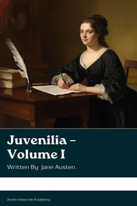 Juvenilia – Volume I_cover