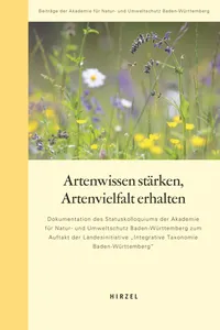 Artenwissen stärken, Artenvielfalt erhalten_cover