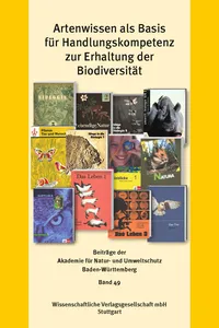 Artenwissen als Basis für Handlungskompetenz zur Erhaltung der Biodiversität_cover