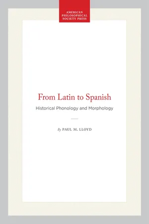 From Latin to Spanish