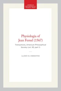 Physiologia of Jean Fernel_cover