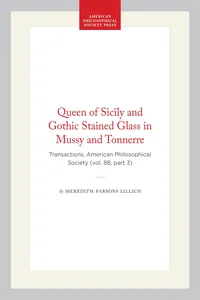 Queen of Sicily and Gothic Stained Glass in Mussy and Tonnerre_cover