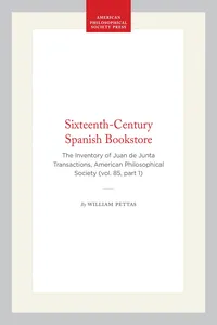 Sixteenth-Century Spanish Bookstore_cover