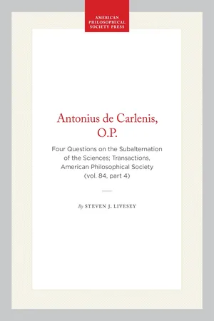 Antonius de Carlenis, O.P.