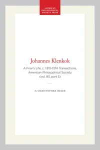 Johannes Klenkok_cover
