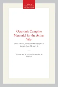 Octavian's Campsite Memorial for the Actian War_cover