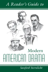 A Reader's Guide to Modern American Drama_cover