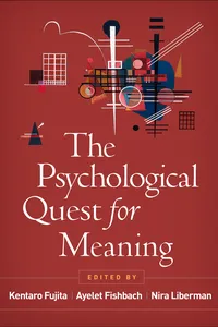 The Psychological Quest for Meaning_cover