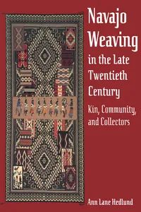 Navajo Weaving in the Late Twentieth Century_cover