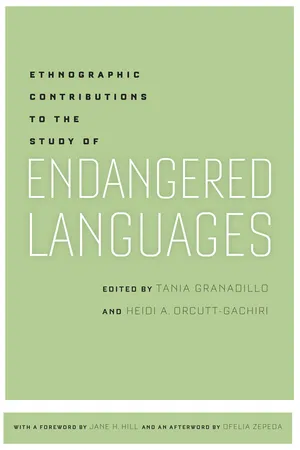 Ethnographic Contributions to the Study of Endangered Languages