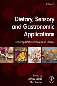 Dietary, Sensory and Gastronomic Applications_cover