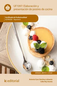 Elaboración y presentación de postres de cocina. HOTR0509_cover