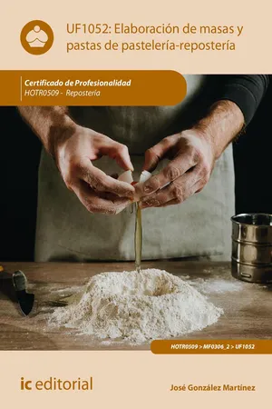 Elaboración y presentación de productos hechos a base de masas y pastas. HOTR0509