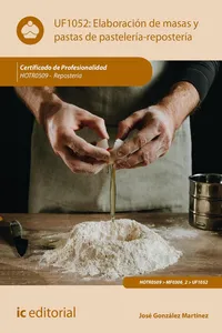 Elaboración de masas y pastas de pastelería-repostería. HOTR0509_cover