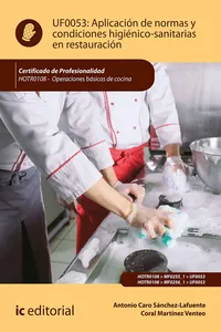 Aplicación de normas y condiciones higiénico-sanitarias en restauración. HOTR0108_cover