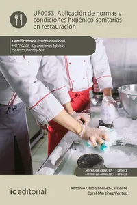 Aplicación de normas y condiciones higiénico-sanitarias en restauración. HOTR0208