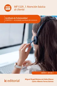 Atención básica al cliente. COMT0211_cover