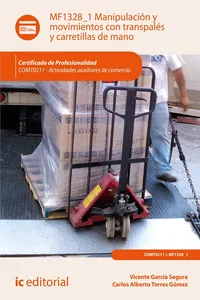 Manipulación y movimientos con transpalés y carretillas de mano. COMT0211_cover