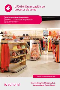 Organización de Procesos de Venta. COMT0112_cover