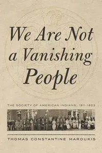 We Are Not a Vanishing People_cover