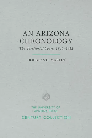 An Arizona Chronology