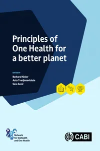 Principles of One Health for a better planet_cover