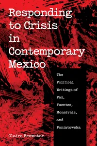 Responding to Crisis in Contemporary Mexico_cover