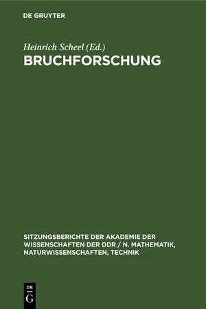 Bruchforschung