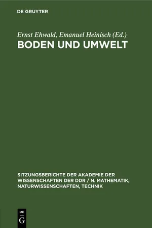 Boden und Umwelt