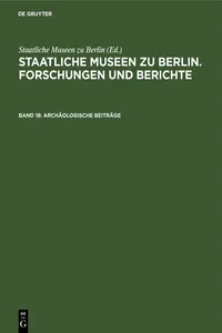 Archäologische Beiträge_cover