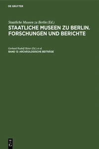 Archäologische Beiträge_cover