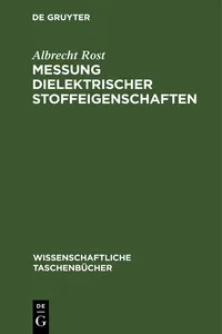 Messung dielektrischer Stoffeigenschaften_cover