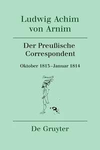 Der Preußische Correspondent_cover