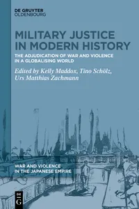 Military Justice in Modern History_cover