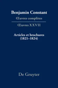 Articles et brochures