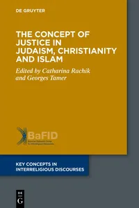 The Concept of Justice in Judaism, Christianity and Islam_cover