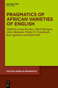 Pragmatics of African Varieties of English_cover