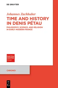 Time and History in Denis Pétau_cover